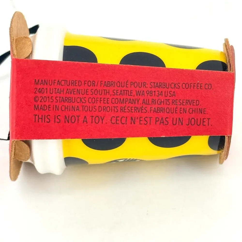 Starbucks 2015 yellow